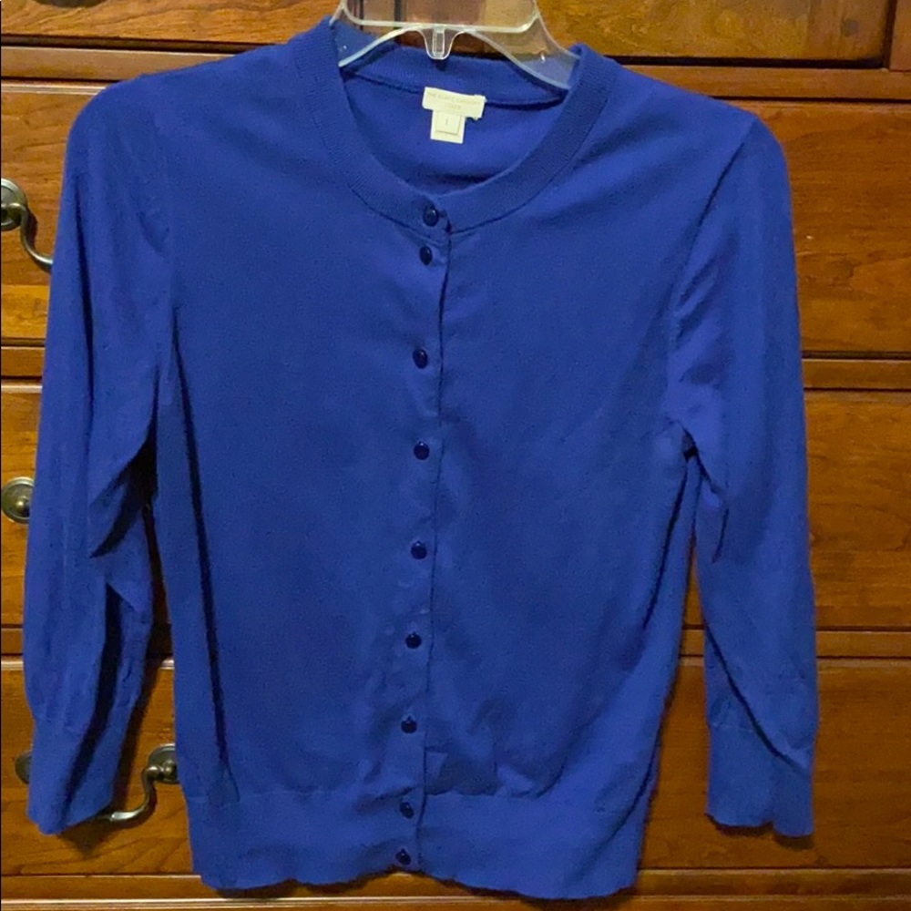 J crew Royal blue sweater